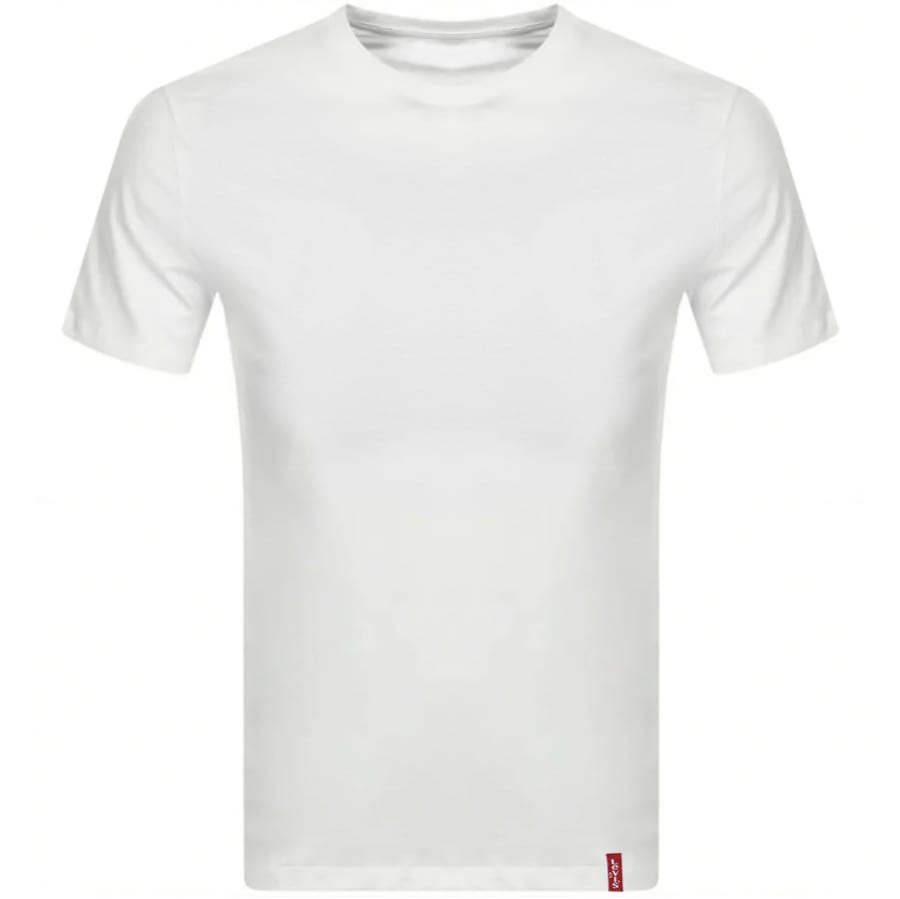 Alternative Image for ProductLevis Original Two Pack Crew Neck T Shirt White2